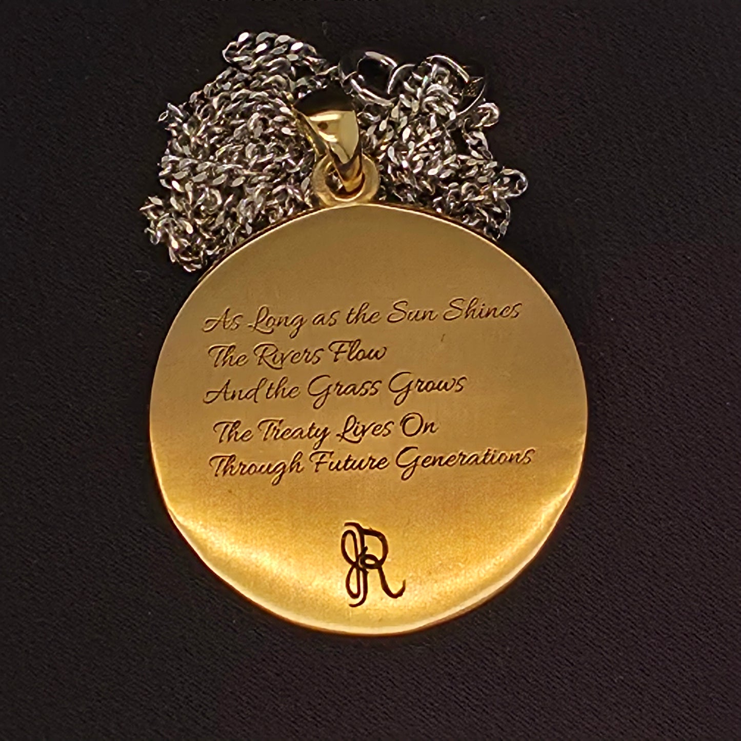 Treaty No. 6 – 150th Anniversary Commemorative Treaty Medal Pendant