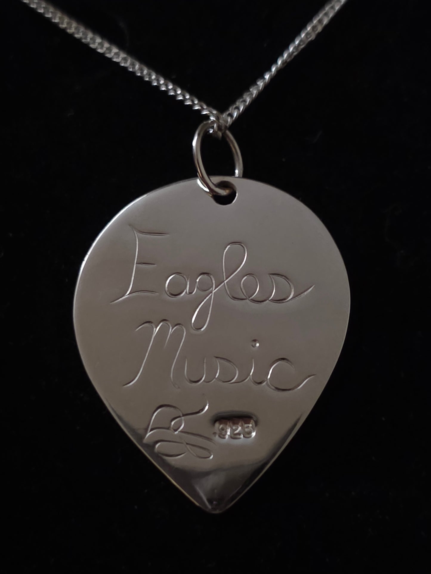 Eagle Music Silver Pendant