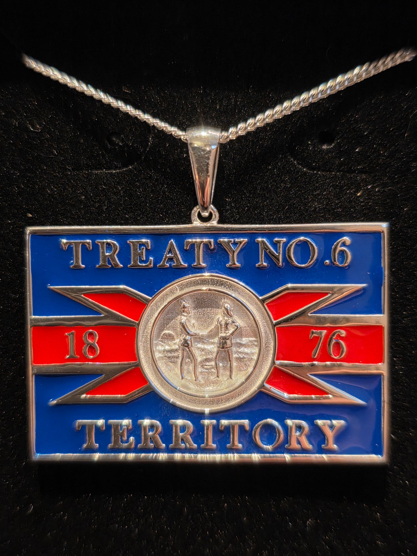 Treaty 6 Medalion Brass
