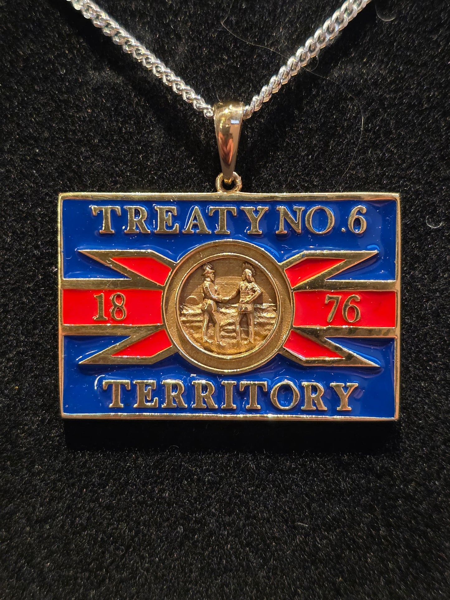 Treaty 6 Medalion Brass