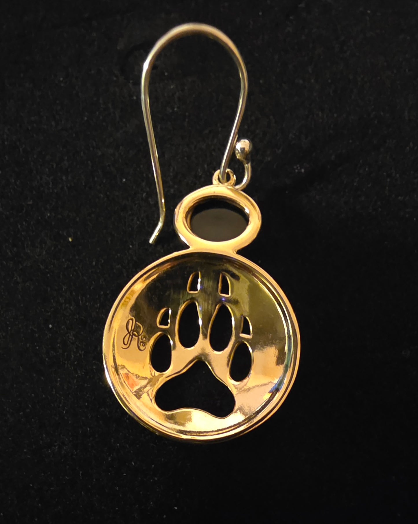 Wolf Spirit Track – Inlay Earrings