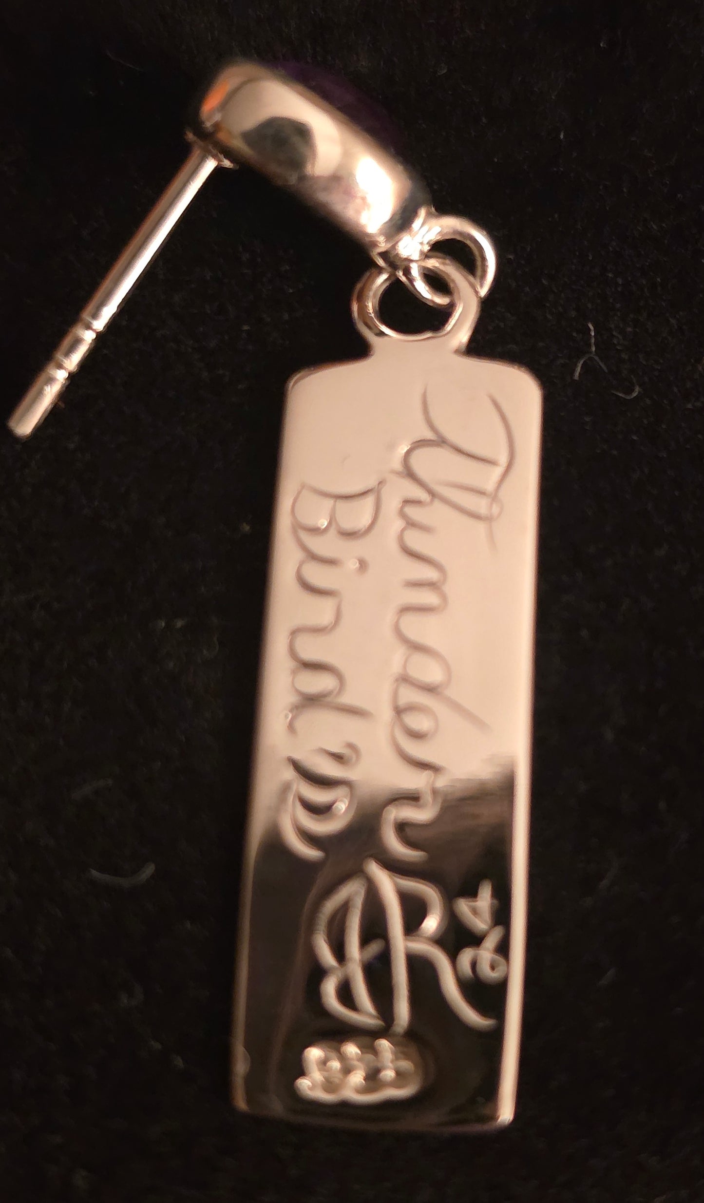 Thunderbird Earrings With Inlay