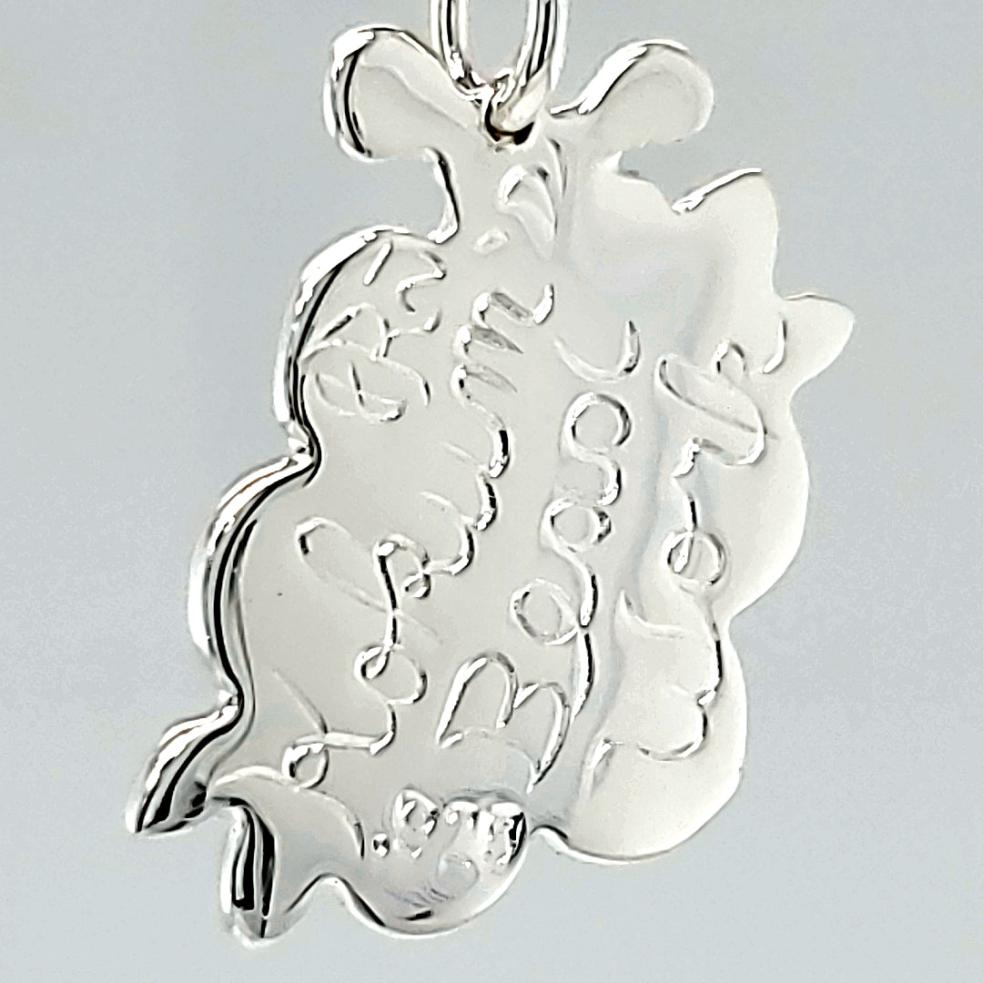 Kookums Bead Work Pendant