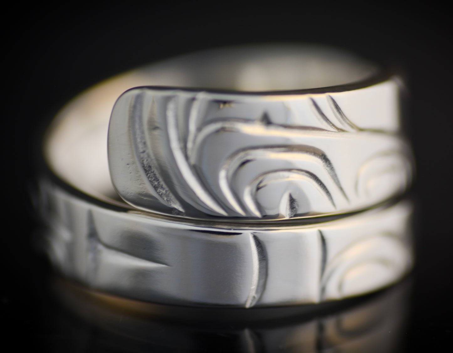 Eagle Human Wrap Ring