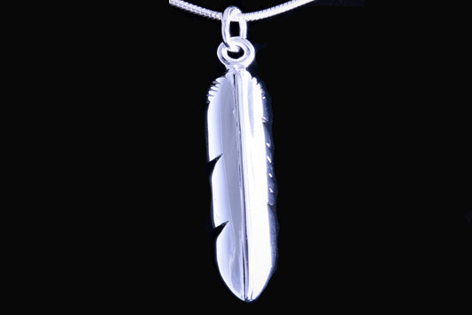 Small Feather Pendant