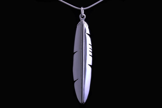 Large Eagle Feather Pendant