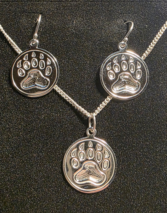 Medicine Tracker Earring Pendant Set