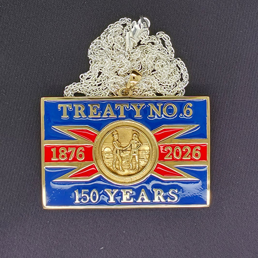 Treaty No. 6 Large – 150th Anniversary Commemorative Pendant