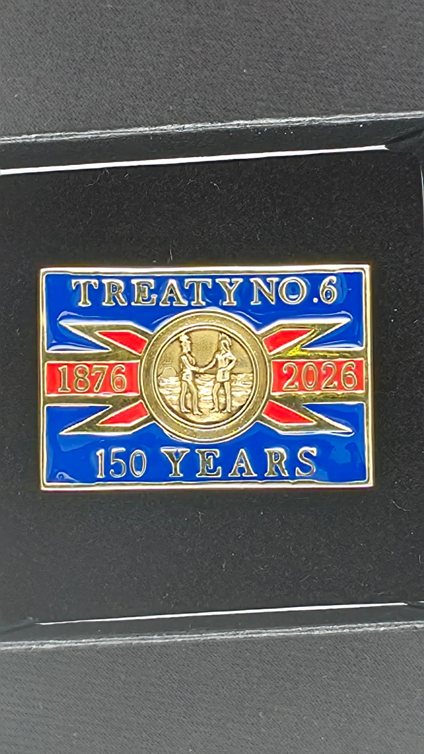 Treaty No. 6 – 150th Anniversary Commemorative Flag Pin