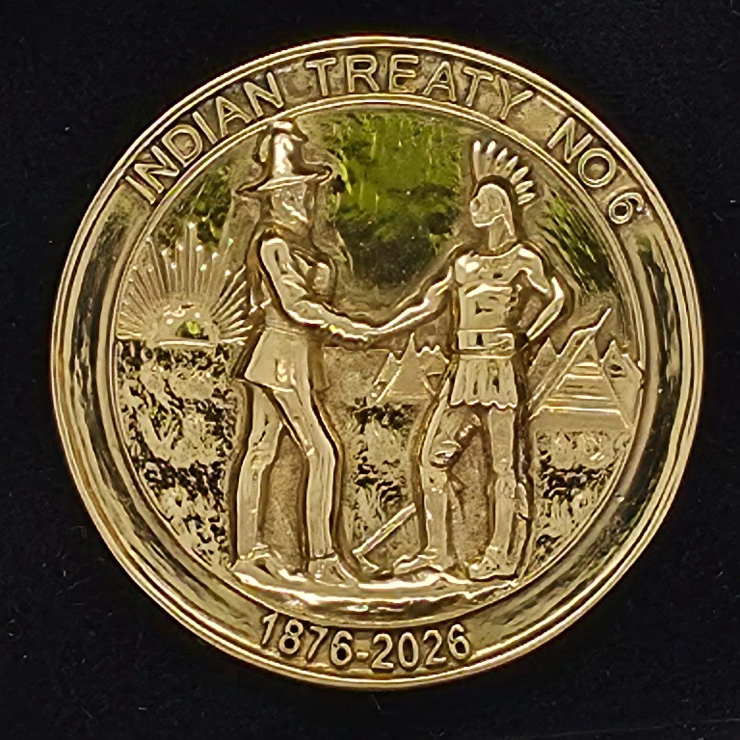 Treaty No. 6 – 150th Anniversary Commemorative Treaty Medal Pin