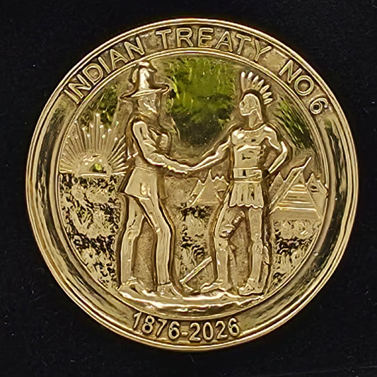Treaty No. 6 – 150th Anniversary Commemorative Treaty Medal Pin