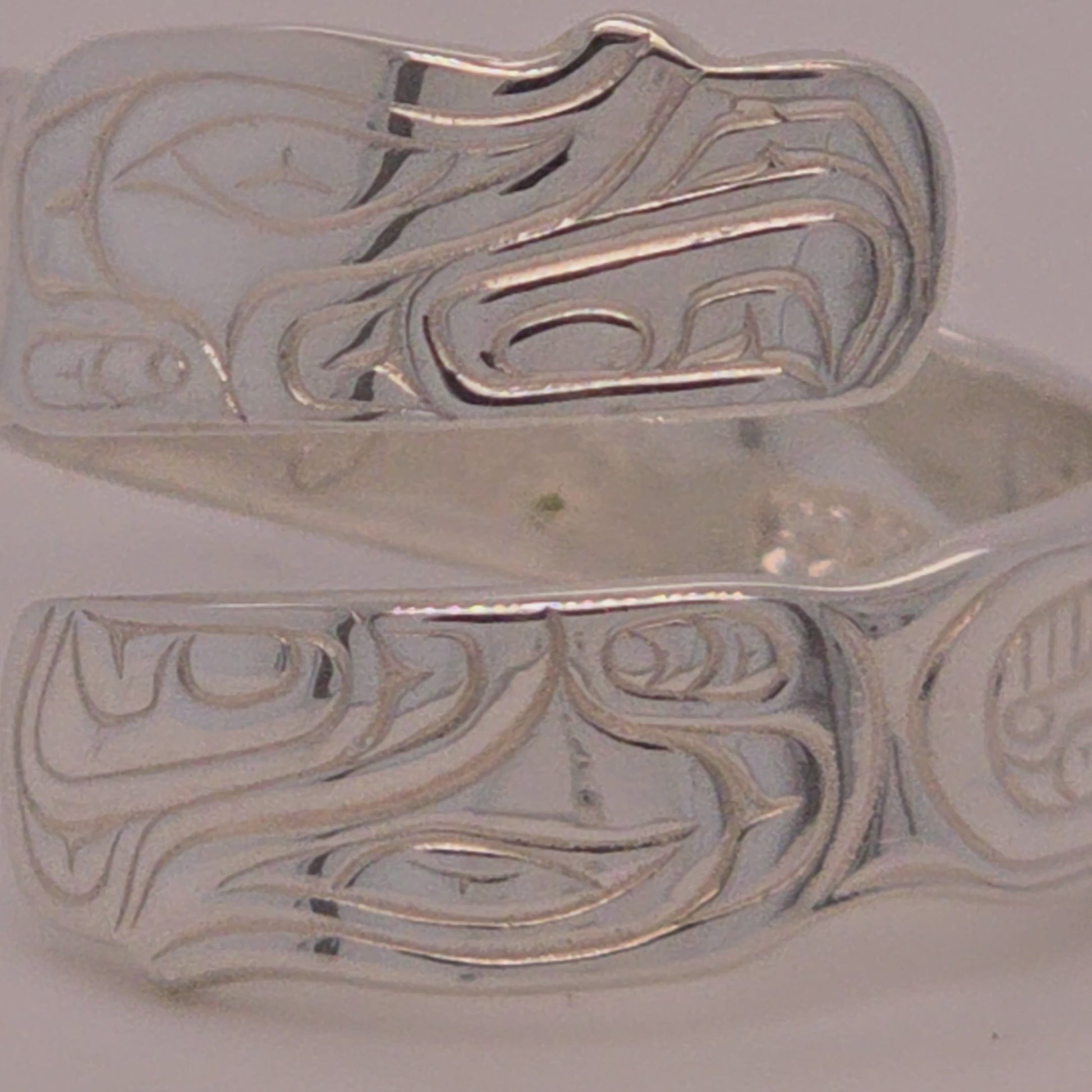 Unifying Humanity silver Wrap Ring