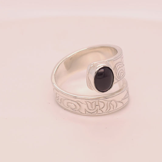 Eagle Transformation Wrap Ring