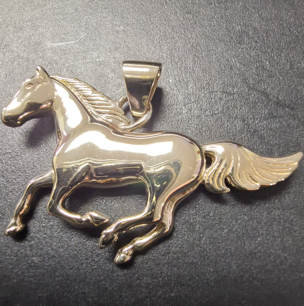 Brass Horse Pendant