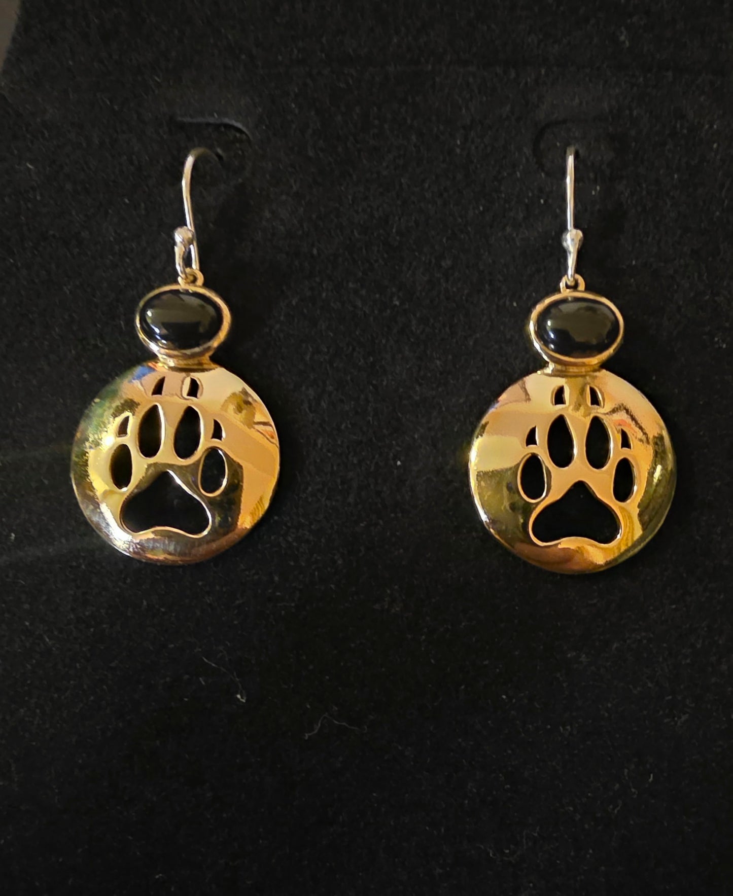 Wolf Spirit Track – Inlay Earrings