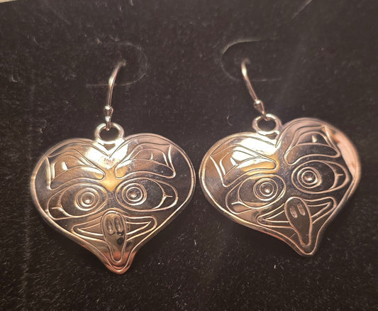 Si Lg Owl Heart Ear WS