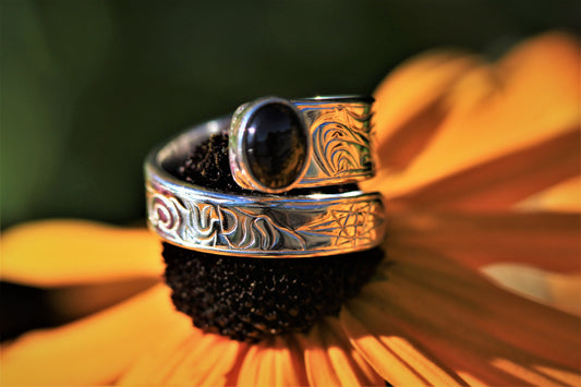 Eagle Transformation Wrap Ring